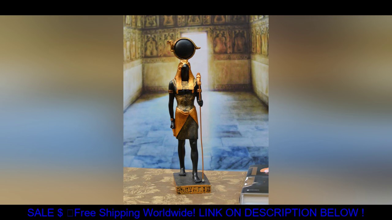 ❤️$ Aqumotic Isis Auset God of War Horus Statue Decor Memorial Ancient Egyptian Mythology 1pc Eagle