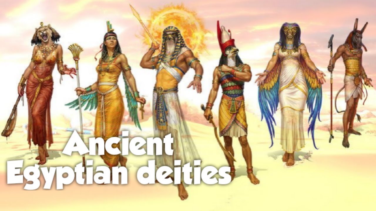 Egyptian Mythology: 30 Gods and Goddesses - Ra, Horus,Osiris, Seth, Anubis, Bastet - Mythology