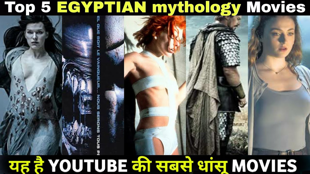 TOP 5 Egyptian Mythology Movies in Hindi | Best Egypt Movies | The Mummy in Hindi