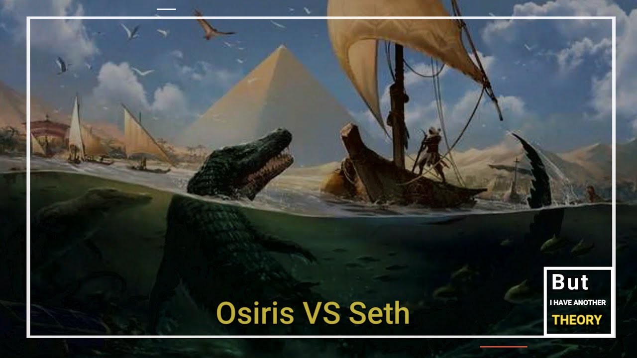 Osiris Vs Seth "Egyptian mythology", gods of Egypt, legend of Isis and Osiris