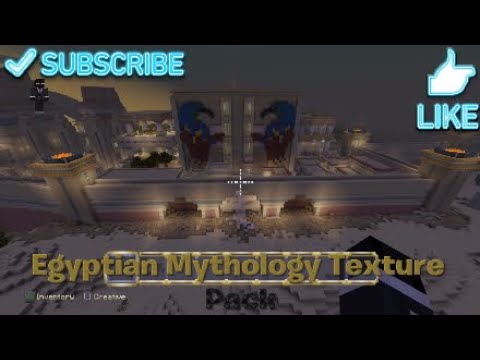 Minecraft PS4|Egyptian mythology Texture Pack