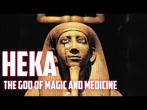 Heka the Egyptian god of Magic and medicine|History of Egypt|Mythology|Words by mahrukh shahzadi