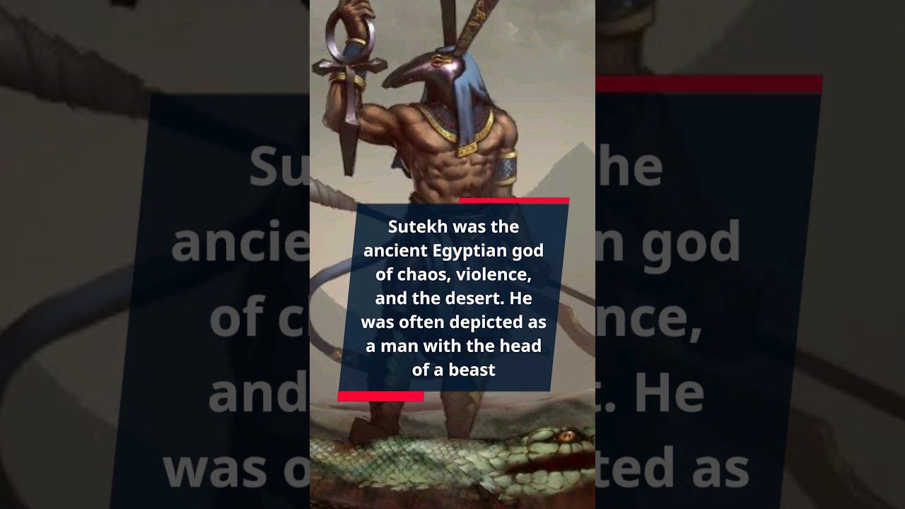 Who is the Egyptian God Sutekh ? ( Egyptian Mythology Explained )