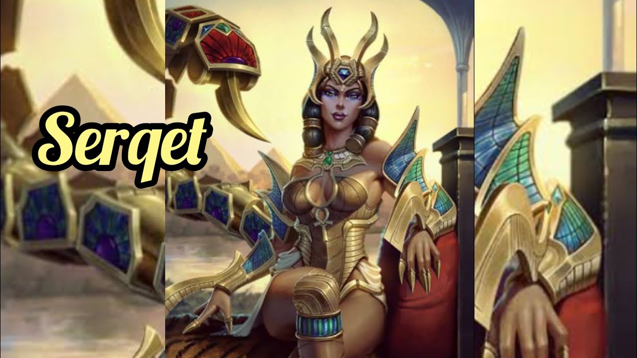 Serqet the scorpion goddess History of ancient Egyptian Mythology @fablesfolks