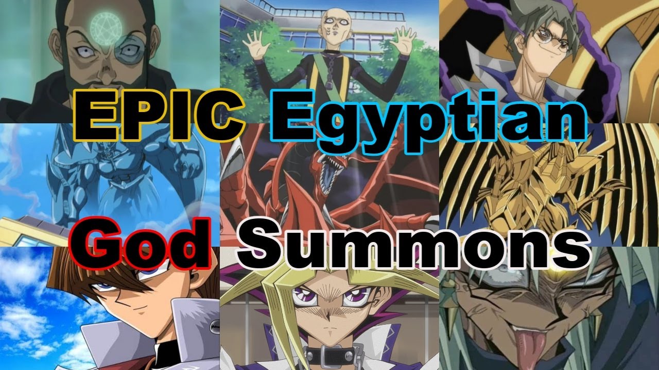 ALL EPIC Egyptian God Summons by every character!