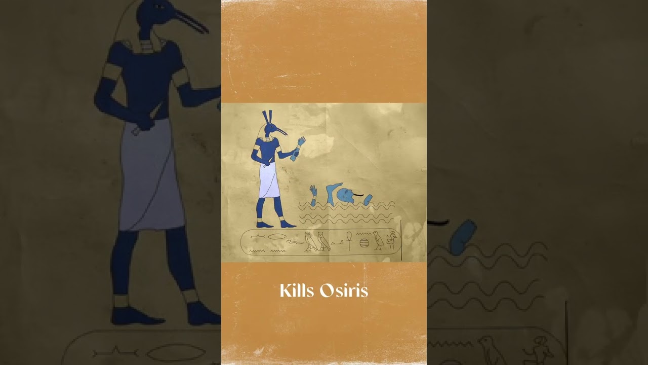 Osiris, Egyptian mythology | #shorts
