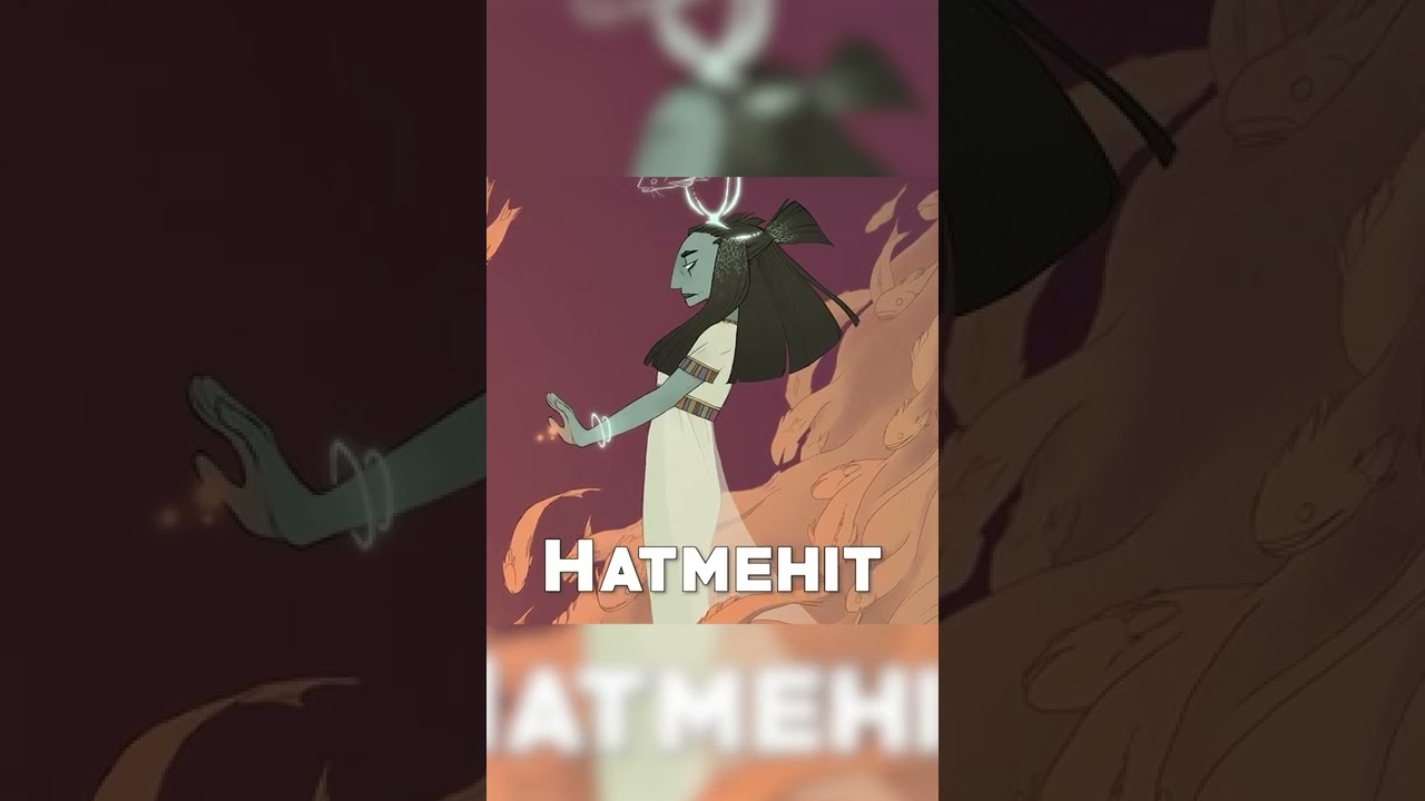 Hatmehit - The Egyptian Gods - Egyptian Mythology - See U in History #shorts