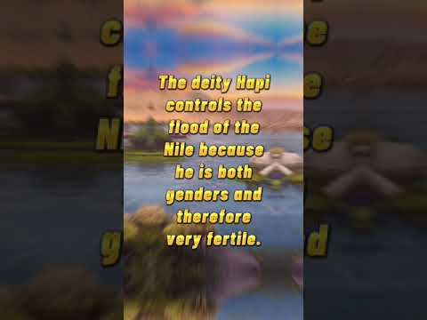 The Gift of the Nile #egypt #shorts #mythology #nileriver #thenile #egyptian #myth #hapi #gods #god