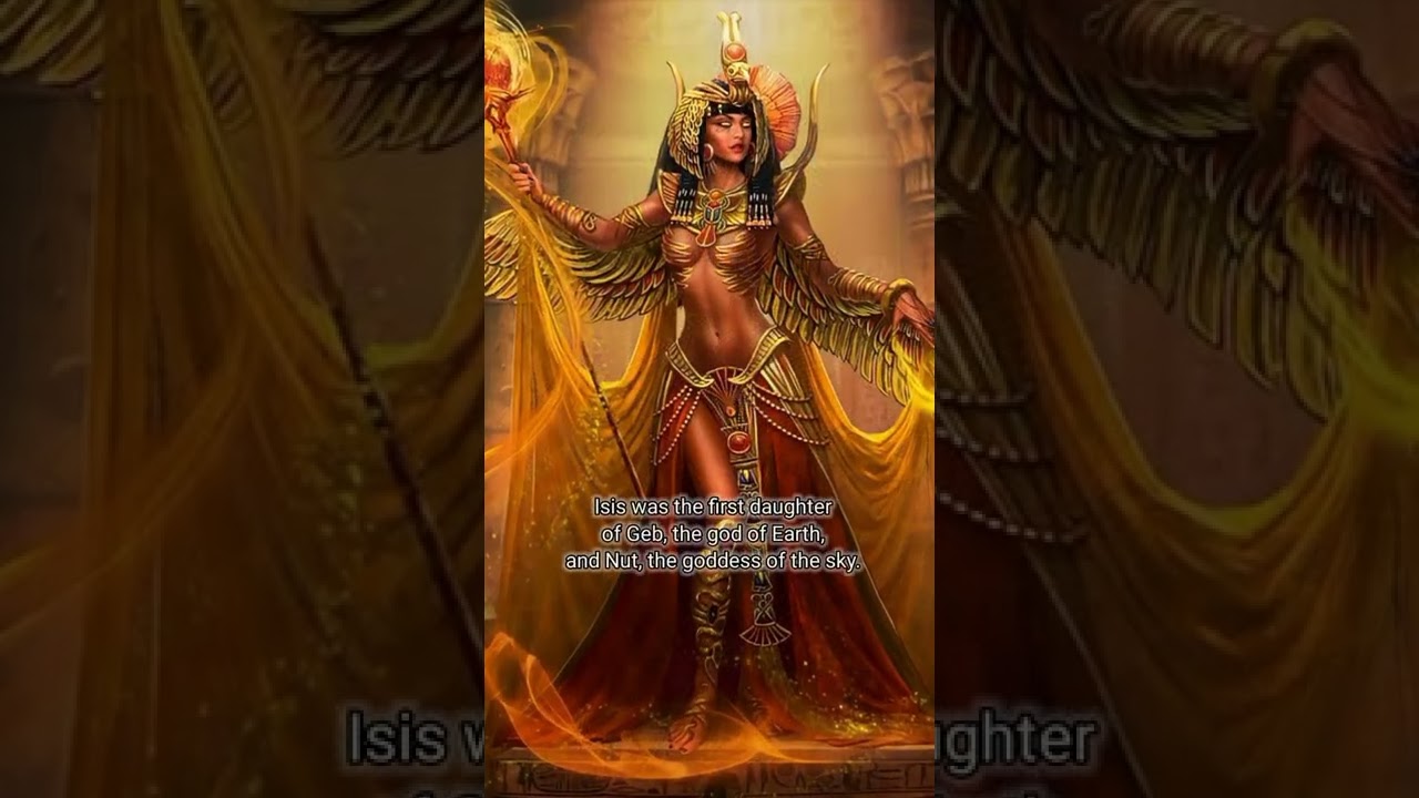 interesting facts of the Goddess isis in Egyptian mythology! #shorts #viral #egyptian
